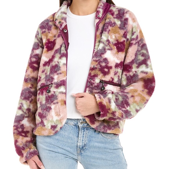 Johnny Was Jackets & Blazers - Calme by Johnny Was Fleece Jacket Size Small